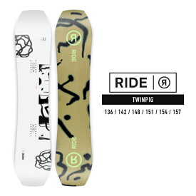 2023-24 RIDE TWINPIG ライド ツインピグ メンズ スノーボード 板 Snowboards 2024 日本正規品