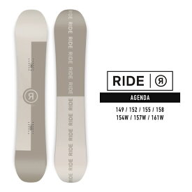 2023-24 RIDE AGENDA ライド アジェンダ メンズ スノーボード 板 Snowboards 2024 日本正規品