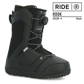 2023-24 RIDE ROOK Black ライド ルーク ブラック 黒 スノーボード ブーツ メンズ 日本正規品