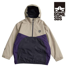 2023-24 ROME SDS OG PULLOVER Jacket Beige ローム スノーボード ウェア ジャケット 2024 日本正規品