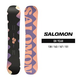 2023-24 SALOMON OH YEAH サロモン オーイェイ レディース スノーボード 板 Snowboards 2024 日本正規品