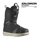 2023-24 SALOMON FACTION BOA Black/Black/Rainy Day サロモン ファクション ボア スノーボード ブーツ メンズ 2024 日本正規品