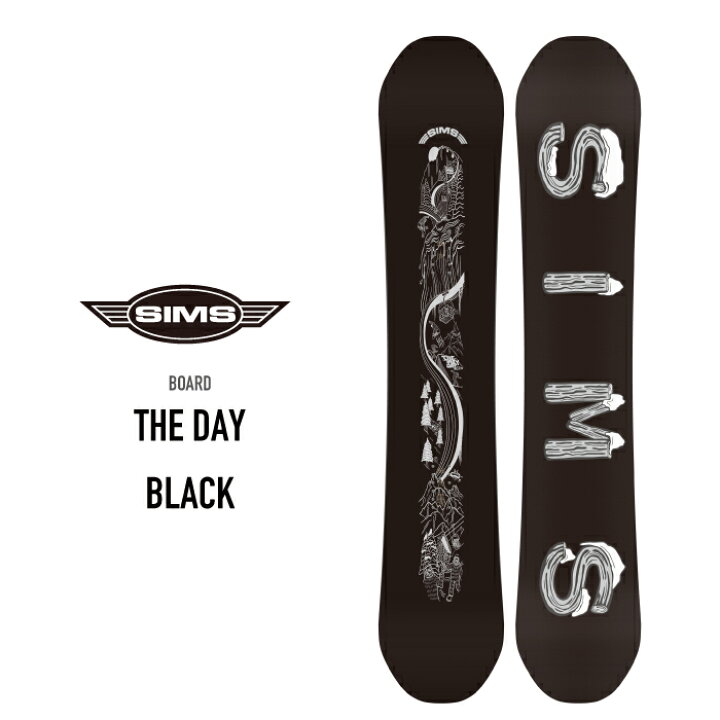 楽天市場】スノーボード 2点セット2023-24 SIMS THE DAY - LINK GRD-2 