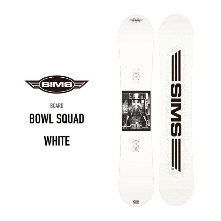 楽天市場】スノーボード 2点セット2023-24 SIMS BOWL SQUAD - LINK GRD  