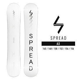 2023-24 SPREAD AX スプレッド エーエックス メンズ キャンバー グラトリ スノーボード 板 2024 日本正規品