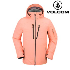 2023-24 VOLCOM GUCH STRETCH GORE JACKET PCH-Peach G0652401 メンズ スノーボード ジャケット ウェア 2024 日本正規品