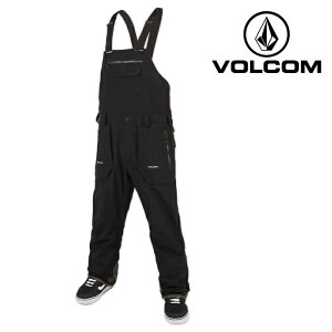 2023-24 VOLCOM RAIN GORE-TEX BIB OVERALL Black G1352403 {R SAebNX Xm[{[h EFA pc ru I[o[I[ Y 23-24 {Ki