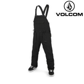 2023-24 VOLCOM ROAN BIB OVERALL BLK-Black G1352408 メンズ スノーボード パンツ ウェア 2024 日本正規品