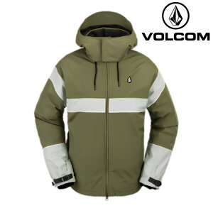 2023-24 VOLCOM MELANCON GORE-TEX JACKET MIL-Military H0652401 レディース ゴアテックス スノーボード ジャケット ウェア 2024 日本正規品