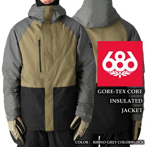 2024-25 686 GORE-TEX CORE INSULATED JACKET Rhino GreyColorBlock VbNXGCgVbNX SAebNX Xm[{[h EFA WPbg Y 24-25 2025 {Ki