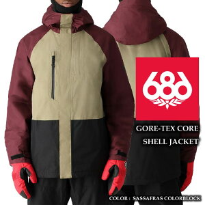 2024-25 686 GORE-TEX CORE SHELL JACKET Sassafras Colorblock VbNXGCgVbNX SAebNX Xm[{[h EFA WPbg Y 24-25 2025 {Ki
