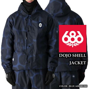 2024-25 686 DOJO SHELL JACKET Blue Airbrush VbNXGCgVbNX Xm[{[h EFA WPbg Y 24-25 2025 {Ki