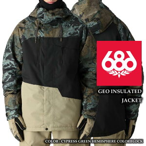 2024-25 686 GEO INSULATED JACKET Cypress Green Hemisphere Colorblock VbNXGCgVbNX Xm[{[h EFA WPbg Y 24-25 2025 {Ki