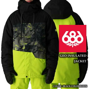 2024-25 686 GEO INSULATED JACKET Black Colorblock VbNXGCgVbNX Xm[{[h EFA WPbg Y 24-25 2025 {Ki
