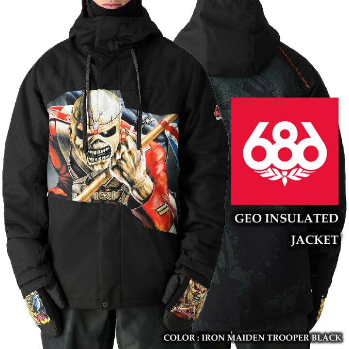 楽天市場】2024-25 686 GEO INSULATED JACKET Iron Maiden Trooper 