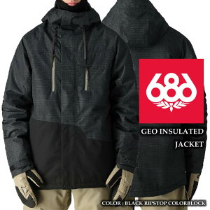 2024-25 686 GEO INSULATED JACKET Black Ripstop Colorblock VbNXGCgVbNX Xm[{[h EFA WPbg Y 24-25 2025 {Ki