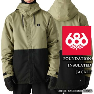 2024-25 686 FOUNDATION INSULATED JACKET Sage Colorblock VbNXGCgVbNX Xm[{[h EFA WPbg Y 24-25 2025 {Ki