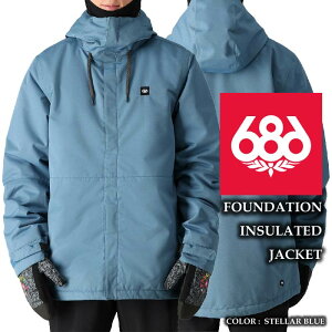 2024-25 686 FOUNDATION INSULATED JACKET Stellar Blue VbNXGCgVbNX Xm[{[h EFA WPbg Y 24-25 2025 {Ki