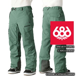 2024-25 686 MEN'S SMARTY 3-IN-1 CARGO PANT Cypress Green VbNXGCgVbNX Y J[Spc Xm[{[h EFA 24-25 2025 {Ki