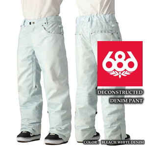 2024-25 686 DECONSTRUCTED DENIM PANT Bleach White Denim VbNXGCgVbNX Xm[{[h EFA pc Y 24-25 2025 {Ki
