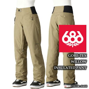 2024-25 686 GORE-TEX WILLOW INSULATED PANT Sage VbNXGCgVbNX SAebNX Xm[{[h EFA pc fB[X 24-25 2025 {Ki