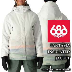 2024-25 686 FANTASIA INSULATED JACKET White Sierra Sunset VbNXGCgVbNX Xm[{[h EFA WPbg fB[X 24-25 2025 {Ki