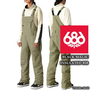 2024-25 686 BLACK MAGIC INSULATED BIB Sage VbNXGCgVbNX Xm[{[h EFA rupc fB[X 24-25 2025 {Ki