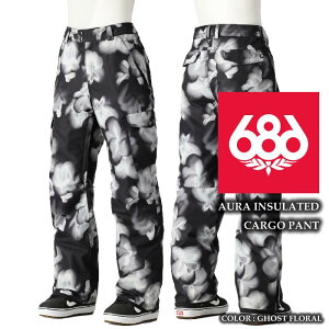 2024-25 686 AURA INSULATED CARGO PANT Ghost Floral VbNXGCgVbNX Xm[{[h EFA pc fB[X 24-25 2025 {Ki