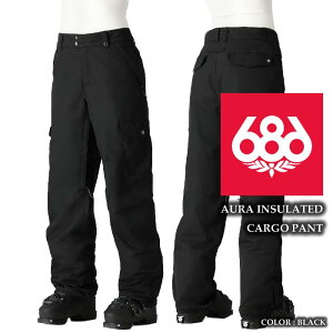 2024-25 686 AURA INSULATED CARGO PANT Black VbNXGCgVbNX Xm[{[h EFA pc fB[X 24-25 2025 {Ki