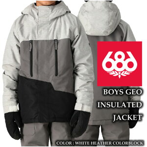 2024-25 686 BOYS GEO INSULATED JACKET White Heather Colorblock VbNXGCgVbNX Xm[{[h EFA WPbg [X LbY ǂ 24-25 2025 {Ki