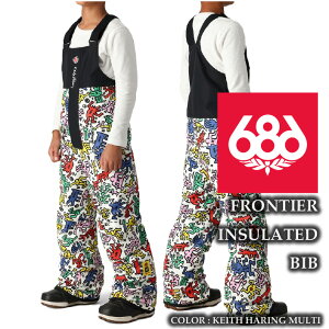 2024-25 686 FRONTIER INSULATED BIB Keith Haring Multi VbNXGCgVbNX Xm[{[h EFA rupc [X LbY ǂ 24-25 2025 {Ki