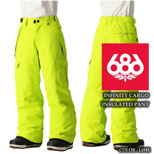 2024-25 686 INFINITY CARGO INSULATED PANT Lime VbNXGCgVbNX Xm[{[h EFA pc [X LbY ǂ 24-25 2025 {Ki