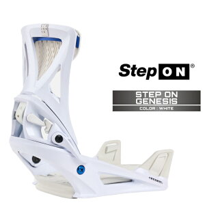 2024-25 BURTON STEP ON GENESIS White o[g XebvI WFlVX zCg Xm[{[h oCfBO rfBO Y 24-25 2025 {Ki
