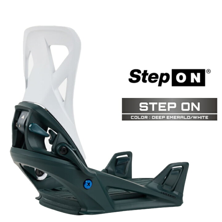 楽天市場】2024-25 BURTON MENS STEP ON Deep Emerald/White バートン 