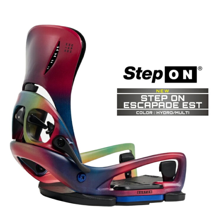 楽天市場】2024-25 BURTON STEP ON ESCAPADE EST Hydro/Multi バートン  