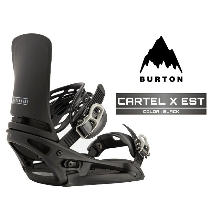 楽天市場】2024-25 BURTON CARTEL X EST Black バートン カーテル 