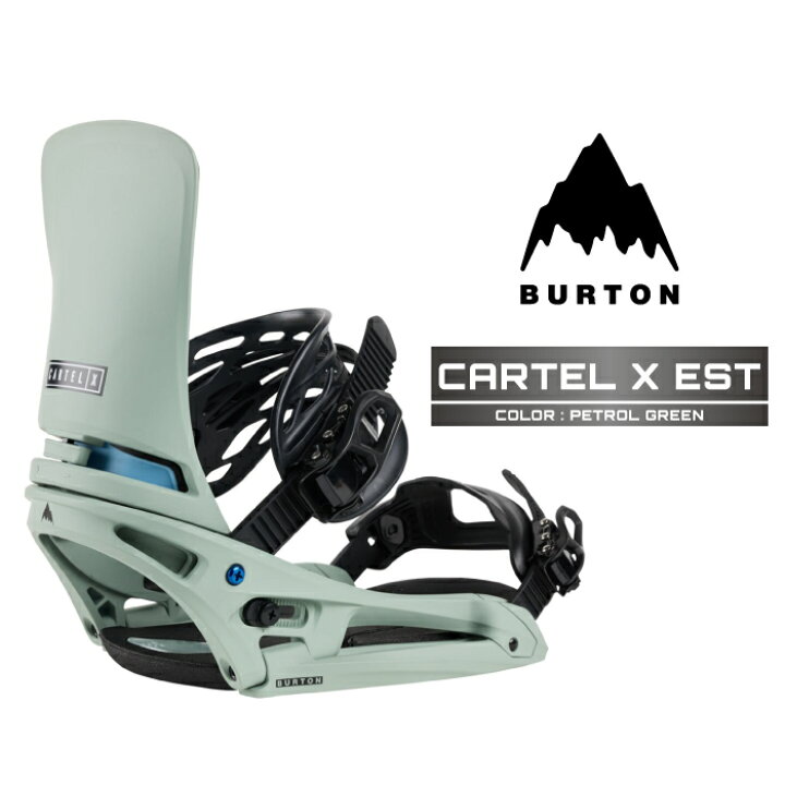 楽天市場】2024-25 BURTON CARTEL X EST Petrol Green バートン 