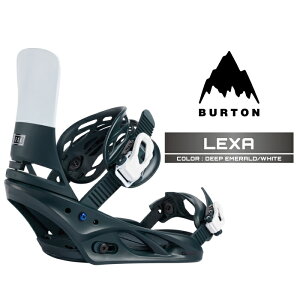 2024-25 BURTON LEXA Deep Emerald White o[g NT Gh zCg Xm[{[h oCfBO rfBO fB[X 24-25 2025 {Ki