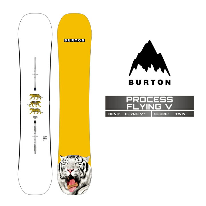 楽天市場】2024-25 BURTON PROCESS FLYING V バートン プロセス  