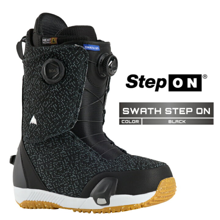 楽天市場】2024-25 BURTON SWATH STEP ON Black バートン スワス 