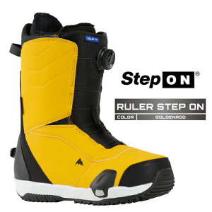 2024-25 BURTON RULER STEP ON Goldenrod �o�[�g�� ���[���[ �X�e�b�v�I�� �X�m�[�{�[�h �u�[�c �����Y 24-25 2025 ���{���K�i