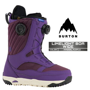 2024-25 BURTON LIMELIGHT BOA WIDE Imperial Purple o[g CCg {A Ch p[v Xm[{[h u[c fB[X 24-25 2025 {Ki