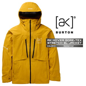 2024-25 BURTON Men's [ak] HOVER GORE-TEX STRETCH 3L JACKET Goldenrod o[g SAebNX Xm[{[h EFA WPbg Y 24-25 2025 {Ki