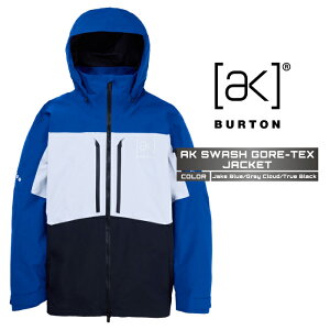 2024-25 BURTON Men's [ak] SWASH GORE-TEX JACKET Jake Blue/Gray Cloud/True Black o[g SAebNX Xm[{[h EFA WPbg Y 24-25 2025 {Ki
