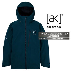 2024-25 BURTON Men's [ak] CYCLIC GORE-TEX JACKET Deep Emerald o[g SAebNX Xm[{[h EFA WPbg Y 24-25 2025 {Ki