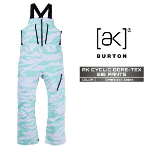 2024-25 BURTON Men's [ak] CYCLIC GORE-TEX BIB PANTS Oversized Zebra o[g SAebNX Xm[{[h EFA rupc Y 24-25 2025 {Ki