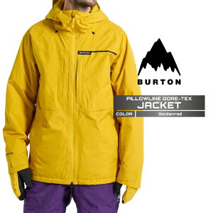 2024-25 BURTON Men's PILLOWLINE GORE-TEX JACKET Goldenrod o[g SAebNX Xm[{[h EFA WPbg Y 24-25 2025 {Ki