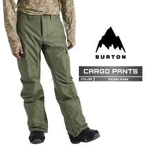 2024-25 BURTON Men's CARGO PANTS Forest Moss o[g Xm[{[h EFA pc Y 24-25 2025 {Ki