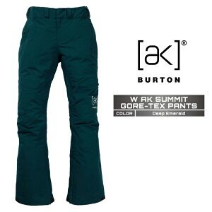 2024-25 BURTON Women's [ak] SUMMIT GORE-TEX PANTS Deep Emerald o[g SAebNX Xm[{[h EFA pc fB[X 24-25 2025 {Ki