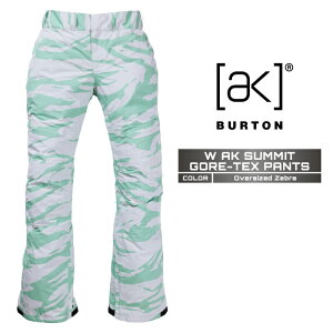 2024-25 BURTON Women's [ak] SUMMIT GORE-TEX PANTS Oversized Zebra o[g SAebNX Xm[{[h EFA pc fB[X 24-25 2025 {Ki